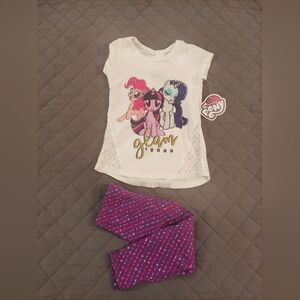 My Little Pony Kids Set - White and Purple